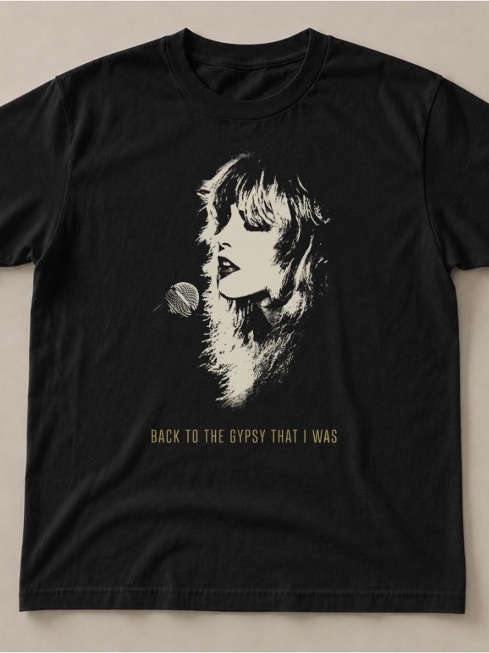 Retro Stevie Nicks Graphic Tee Fleetwood Mac band tee